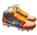 One Piece Anime Jordan 1 Mid Custom Cleats