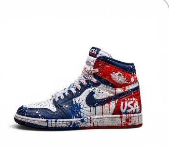 World Cup USA Jordan 1 Custom Sneakers