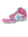 PU Jordan 1 Mid Custom Cleats